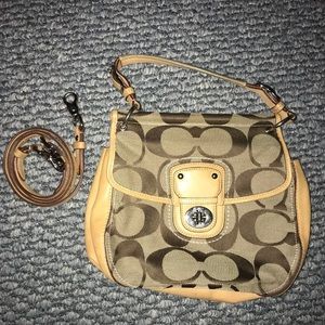 Authentic Coach Poppy Willis Purse